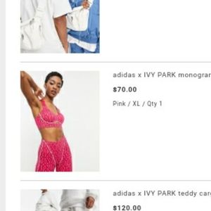 Brand new Ivy Park x Adidas bralet